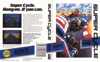 Super Cycle ZX Spectrum US box art